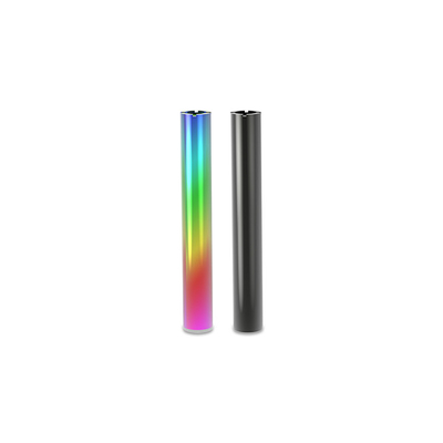 O arco-íris Buttonless magro pré-aquece de Vape a micro USB carga da bateria 350mah