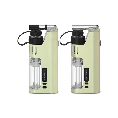 2 em 1 bebedoiro automático de vidro de fumo do dispositivo de Smart E Rig Concentrates Vape Pen Battery do óleo