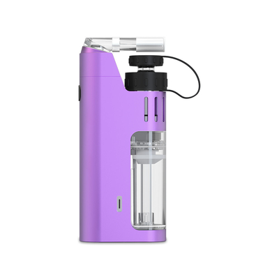 adaptador bucal de Pen Cbd Oil Curved Glass do atomizador do concentrado 3000Mah 18650