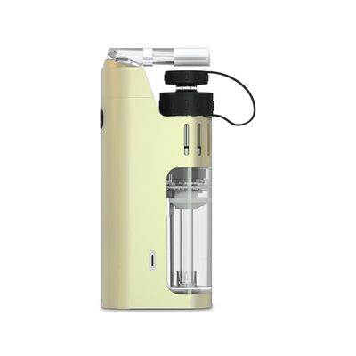 adaptador bucal de Pen Cbd Oil Curved Glass do atomizador do concentrado 3000Mah 18650