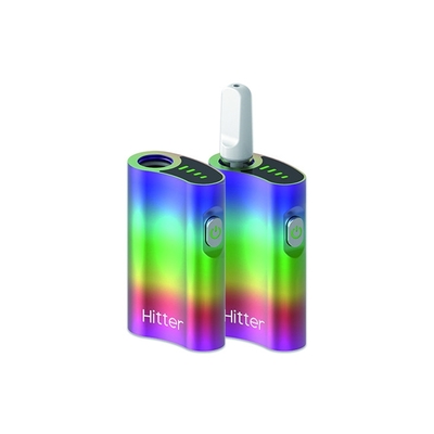 A câmara curvada da bateria da tensão CBD Vape metal ajustável pré-aquece 550mah 4.2V