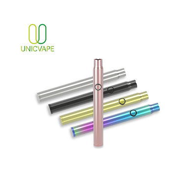 Torção recarregável da parte inferior da bateria 400mAh 3.5V de USB CBD do delta 8