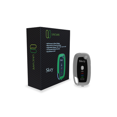 A linha 510 pré-aquece a bateria do atomizador do óleo da corrente de relógio da chave da placa de metal da bateria de Vape