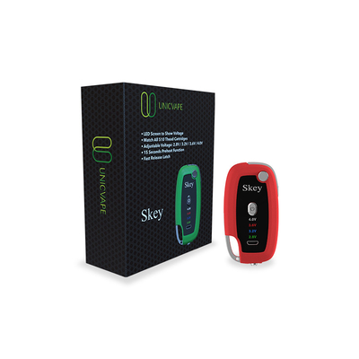 Corrente de relógio chave portátil que fuma 510 a tensão variável da bateria da bateria CBD Vape da linha