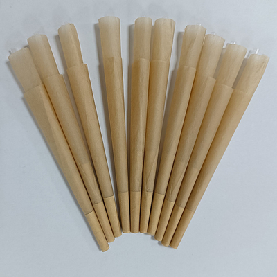 Filtro branco de Brown 30mm do cone privado de Logo Printed Hemp Pre Roll