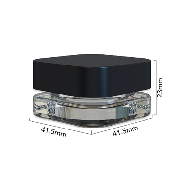 Os frascos de vidro da solha da cera pequena concentram o produto comestível do recipiente 5ml 7ml 10ml